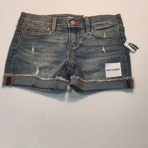 Length Denim Shorts Girls Size 7